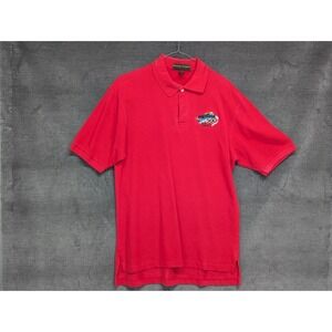 Vintage Country Cottons Red NASCAR Shirt Polo Daytona 500 Racing 1998 Size M